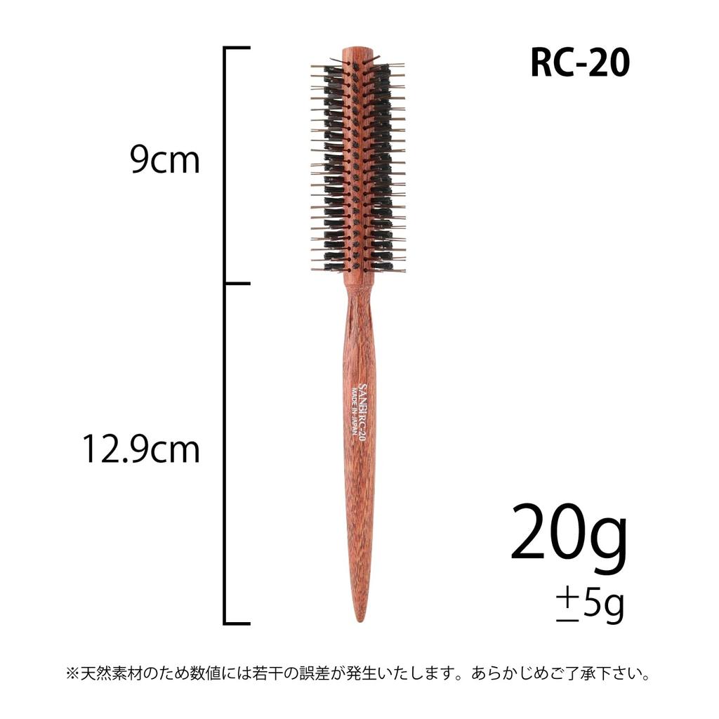 Sanbi Industrial Roll Made in RC Series 12 Brush, Japan, (35mm Diameter, Lines, RC-20)