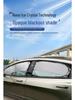 AITO M9 Ice Crystal Opaque Camping Privacy Curtains: Sunshade, Sun Protection, Heat Insulation for Side Windows.