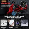 Sensor LED Headlamp Portable Red COB Camping Fishing Headlight USB Rechargeable Hat Helmet Head Flashlight Outdoor 18650 Lantern