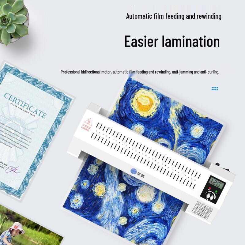 Laminator profesjonalny GEPAD A3/A4 z wtyczką CN (adapter w zestawie)