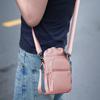 Bolsa de Ombro para Garrafa Térmica Alça Ajustável Bolsa com Cordão para Garrafa para Caminhada Academia Viagem Múltiplos Bolsos Bolsa para Garrafa para Celular Chaves