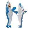 Shark Sleeping Bag, Super Soft Flannel Shark Hoodie, Orca Loose Jumpsuit