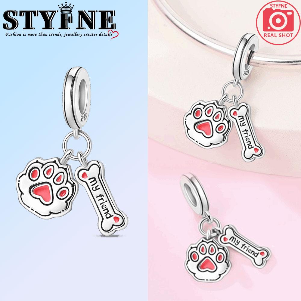 Authentic Original Copper Metal Charm Bead Components Bead Components Fortune Cat Football Trophy Pendant Bead Component Compatible With Bracelet