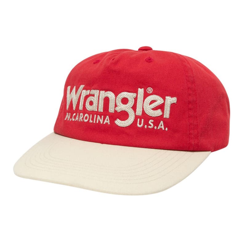 

Wrangler Kabel Logo Color Block Cap Red FREE