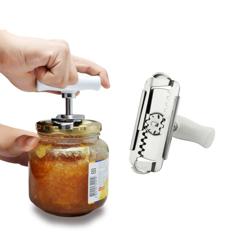

Adjustable Can Opener Stainless Steel Manual Can Opener Whirl The Capsule Beer Bottle Opener Easy Can Opener A