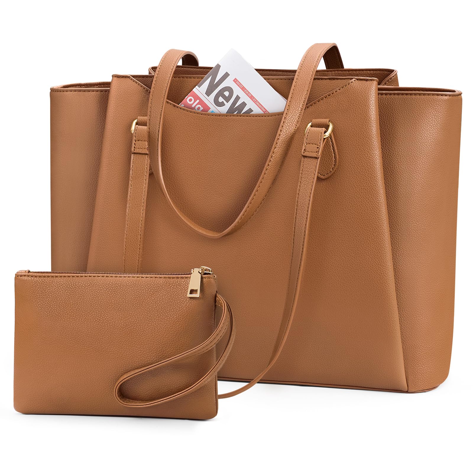 

Ділова сумка для великої з міні зовнішнім офісом вода A4 тоут плечова рекрутинг робота коричнева [RAINSMORE] жінки, місткість, гаманець, кишеня, сумка, водовідштовхувальна,