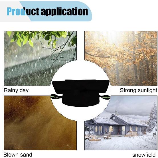 Car Windshield Cover For Ice And Snow, Large Automobile Windshield Frost Cover With Side Window And Rearview Mirror Protector, Windshield Snow Cover