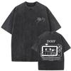 Heißer Verkauf Gewaschenes Vintage Rapper Bad Bunny T-Shirt Debi Tirar Mas Fotos DTMF Welttournee T-Shirt Herren Mode Hip Hop T-Shirts
