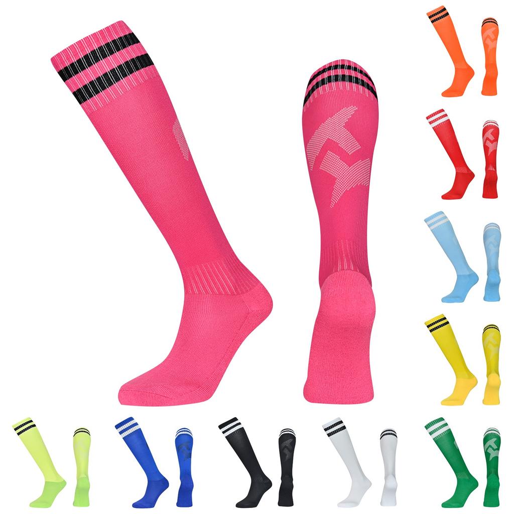 Soccer Socks (1 Pairs) Team Sport Knee High Socks For Adult