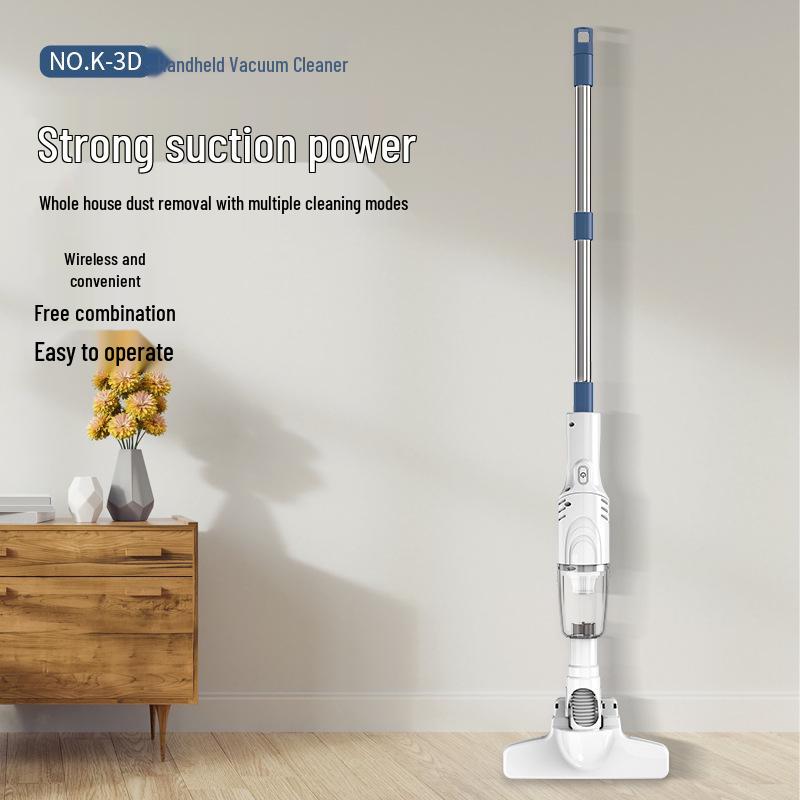 Portable Wireless Handheld Vacuum Cleaner with Strong Suction and Multi-Function Dust Removal