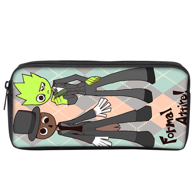 Hot Game Sprunki Single Layered Pencil Case for Boy/Girls Children Best Gifts 3D Cartoon Teenager Pencil Pouch School Supplies