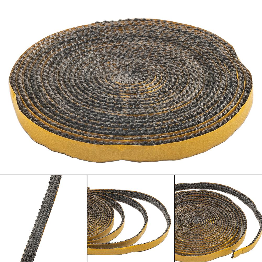Sealing Tape for Fireplace Glass Door 4M Length 10mm Wide and 2mm Thick for Replacement and Sealing Applications