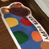 Faux Cashmere Rugs Christmas Decoration Rug Cartoon Dog Bedroom Carpet Rugs Imitation Cashmere Floor Mats Soft Non-slip Bath mat