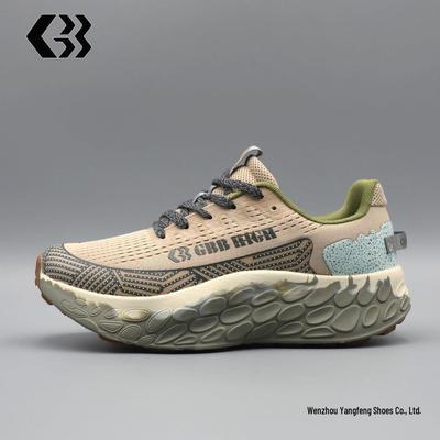 Men's High-End Thick-Soled Running & Hiking Shoes - Comfortable, Lightweight, Height-Increasing Sneakers
