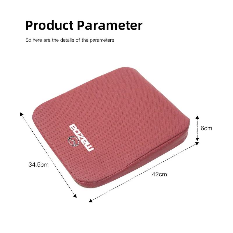 2025 Heiße Autositz-Weichmatten Leder Memory-Schaumstoffkern-Kissen für Mazda 2 3 6 5 Atenza CX3 CX5 MX5 CX7 Axela CX30 CX90 CX60 CX5