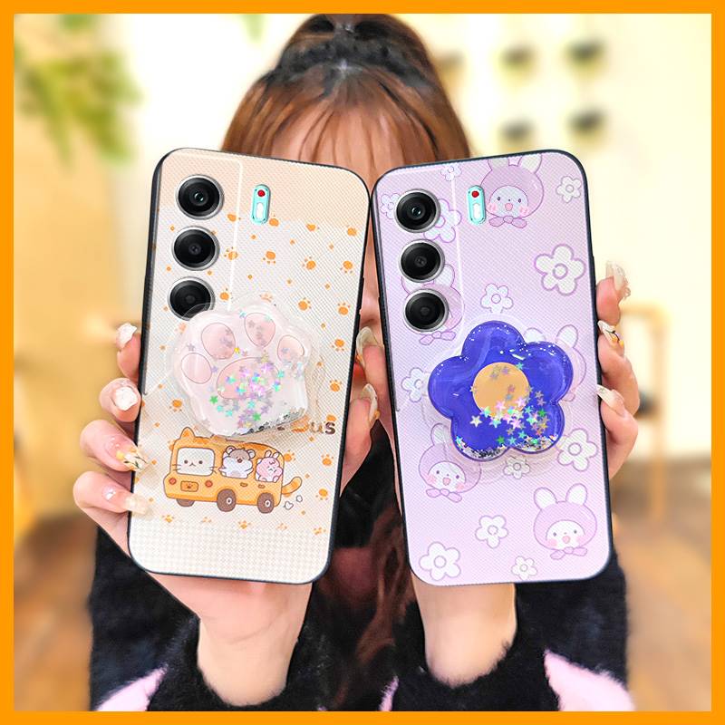 TPU Phone Lens Protection Phone Case For Tecno Camon40 4G/CM5 Waterproof Skin Feel Silicone Back Cover Simplicity Cute