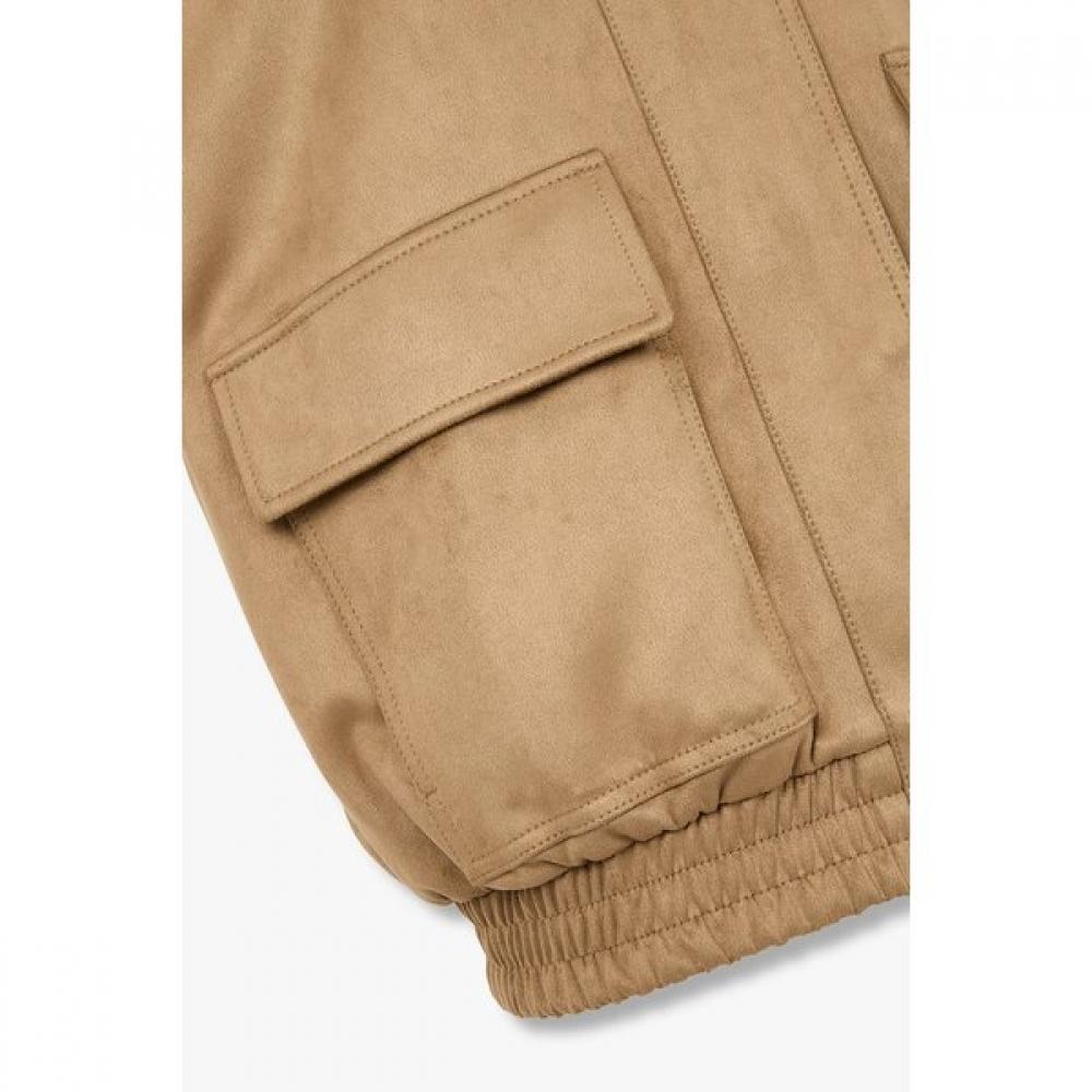 Studio Tomboy Unisex Synthetic Suede Out Pocket Blouson Blue 9176361973
