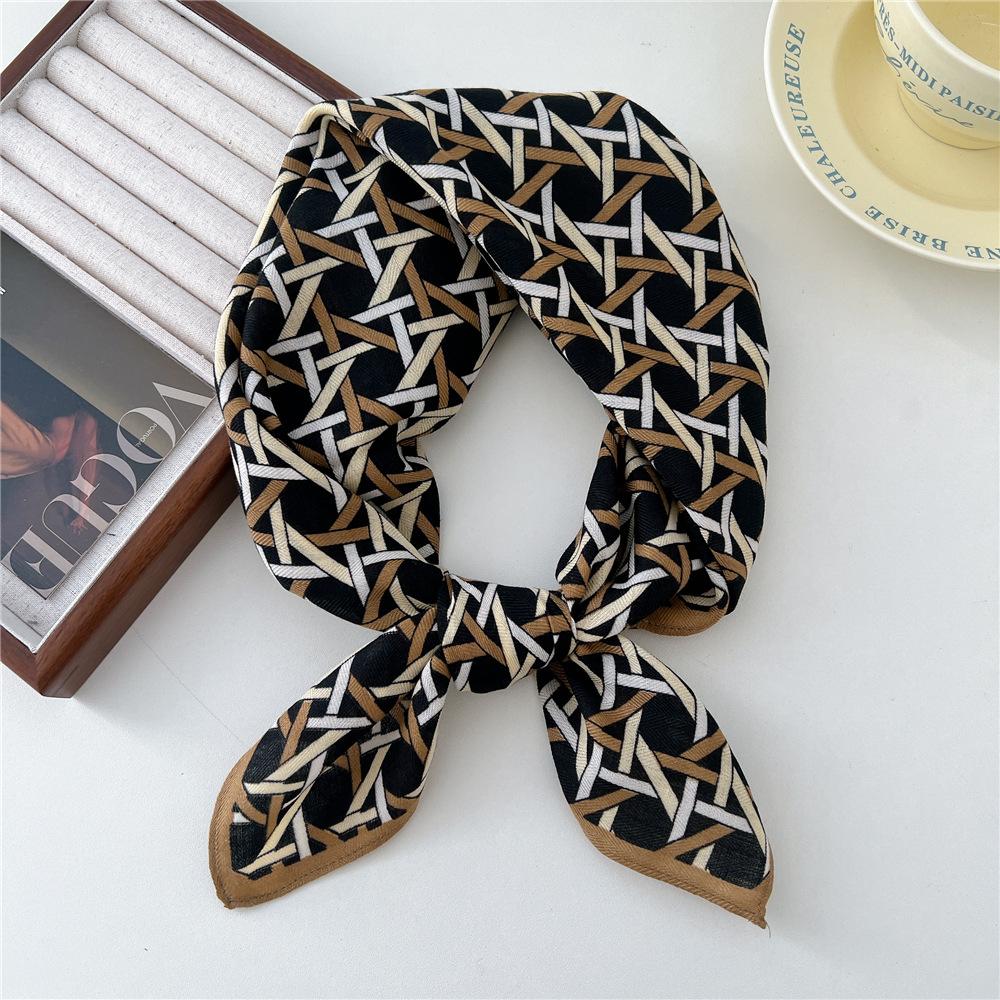 65*65cm Square Hair Scarf Cotton Bandanas Hairband Headband Hairscarf Headscarf Turban Shawl Wrap