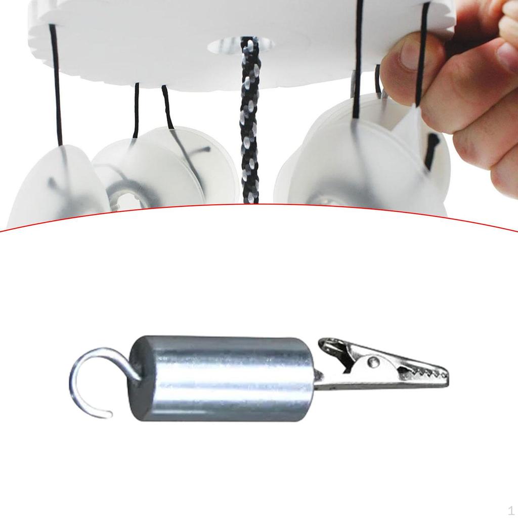 Thread End Clip Alligator Poratble Weaving Tool Yarn Tail Knitting for Disc Knitted