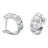 Xiaomi Huitan Sparkling Women Hoop Earrings Versatile Circle Wedding Engagement Charming Accessories Fashion Elegant Lady Jewelry Gift