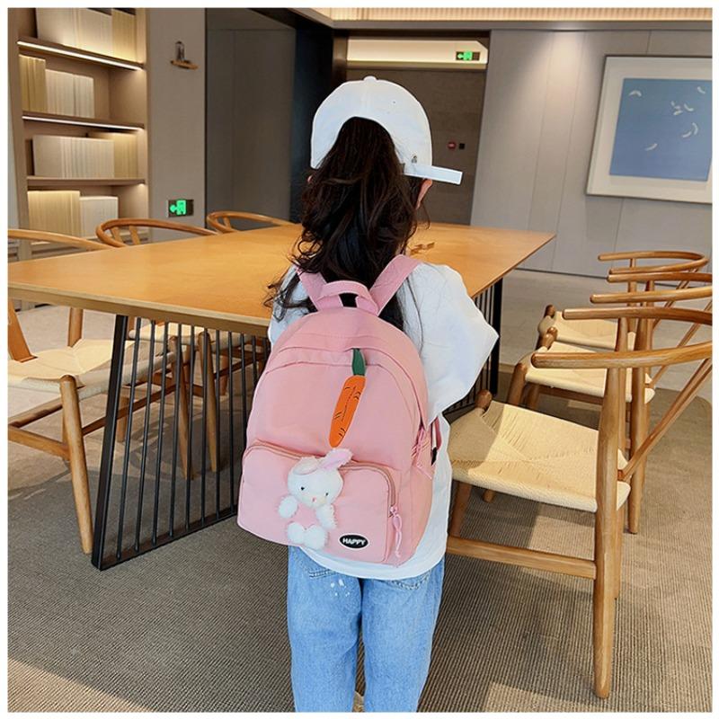 Einfacher Studentenrucksack Große Kapazität Lässiger Mittel- und Oberstufenrucksack Rucksack im Waldstil für Mädchen