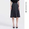 Elegant A-Line Midi Skirt