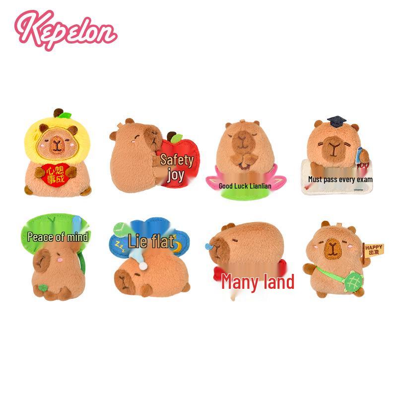 Kapybara Přání Klíčenka & Magnet Mystery Box