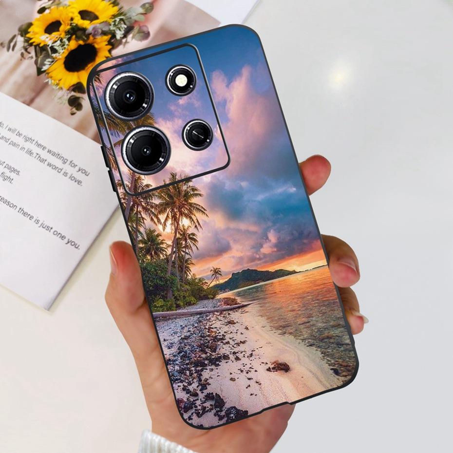 Fashion Butterfly Phone Case For Infinix Note 30i Note30 Pro 2023 Soft Silicone TPU Back Cover For Infinix Note 30 Pro Note30i