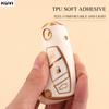 Kuvi TPU Car Flip Key Case Cover For FIAT 500 Panda Idea Stilo Ducato Punto Bravo Grande Minibus Doblo Protected Fob Accessories