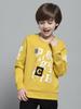 Boy Regular Fit Mustard Sweatshirt