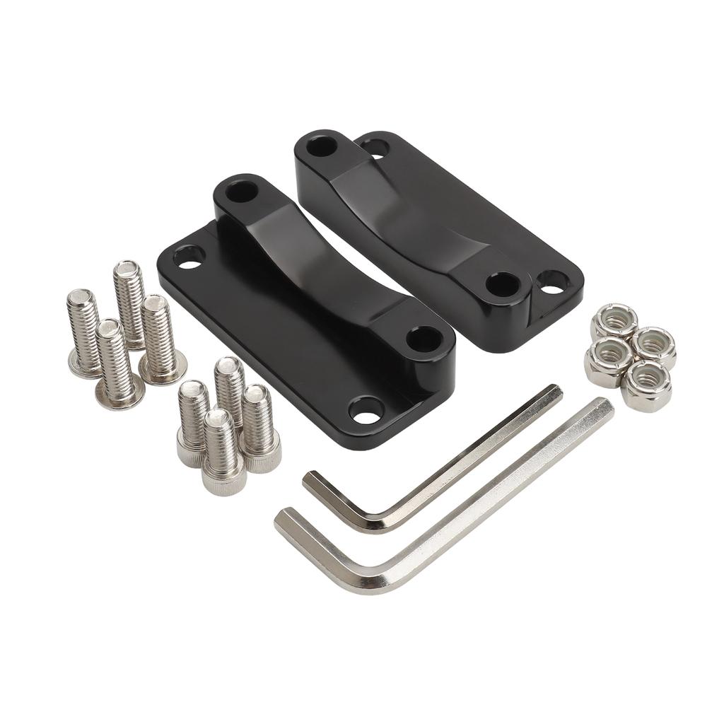Chrome Front Fender Riser Spacer Bracket For Harley 00-13 Touring Road King Road Street Electra Glide FLHR FLHT 21" Wheel Chrome