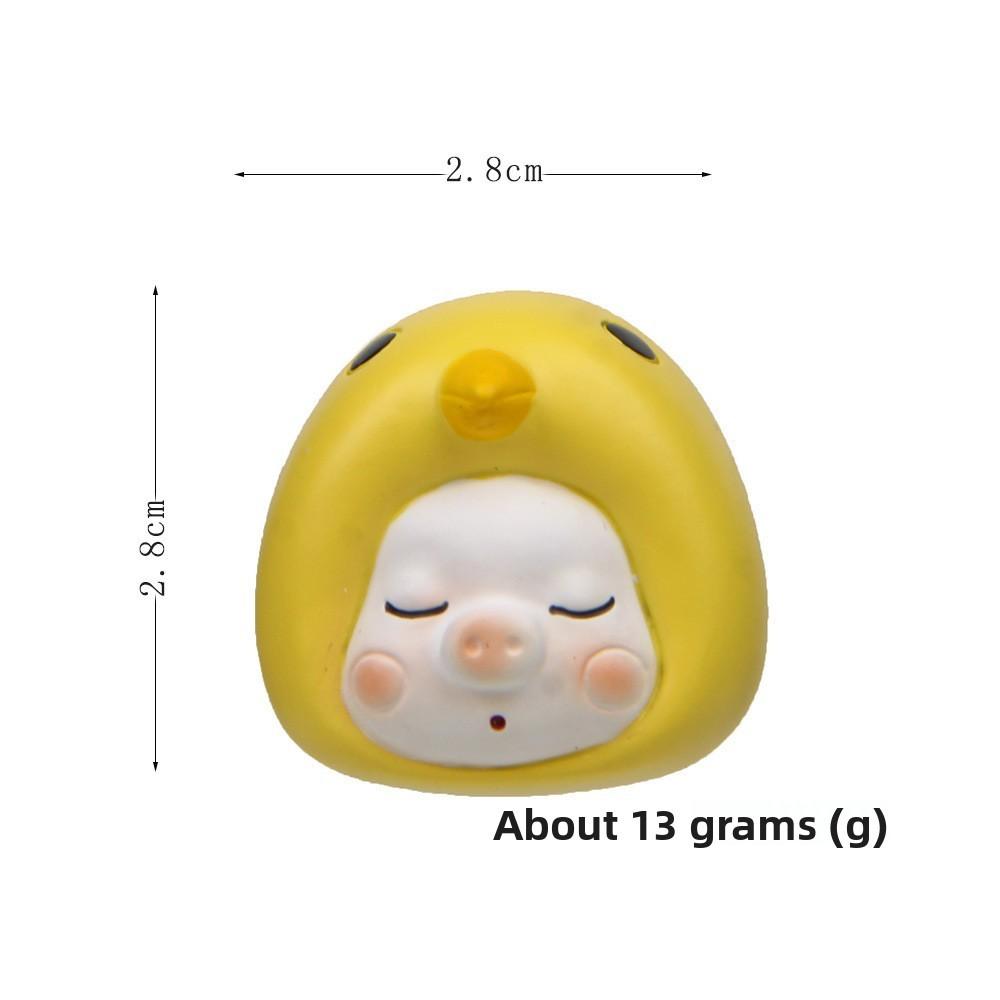 Penguin Jenny Pig Cartoon Resin Magnet Clips For Refrigerator Decor And Gift Giving