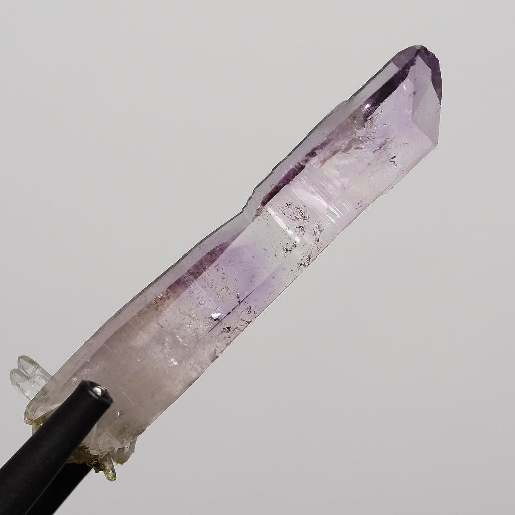 [N2 Stone Natural] Natural Amethyst (Purple Crystal) - Mexican Gemstone | (14 | "One-of-a-kind" Approx. 8.8ct [Length 34mm])