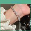 Heart Shape Jewelry Bracelet With Cubic Zirconia For Women Gift