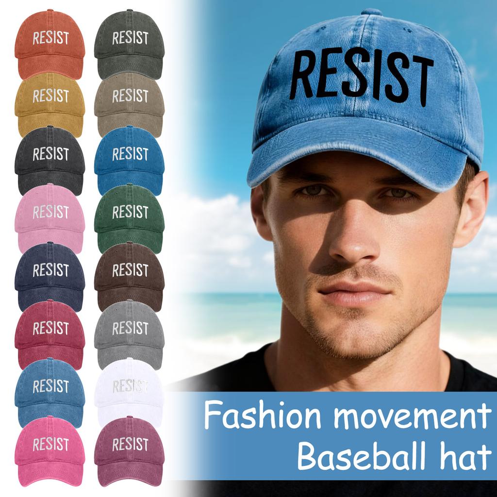 Cap Mens Womens Print Distressed Adjustable Sun Hat Cotton Funny Hats