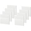 Glun Sticky Note Transparent Self-Sticky Note Pads, Clear Notes 75Mm*75Mm Transparent Self Adhesive Removable Perfect Fo