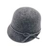 Autumn and Winter Women's Equestrian Cap Baseball Cap Bow Woolen Children's Cap Parent-child Wool Hat