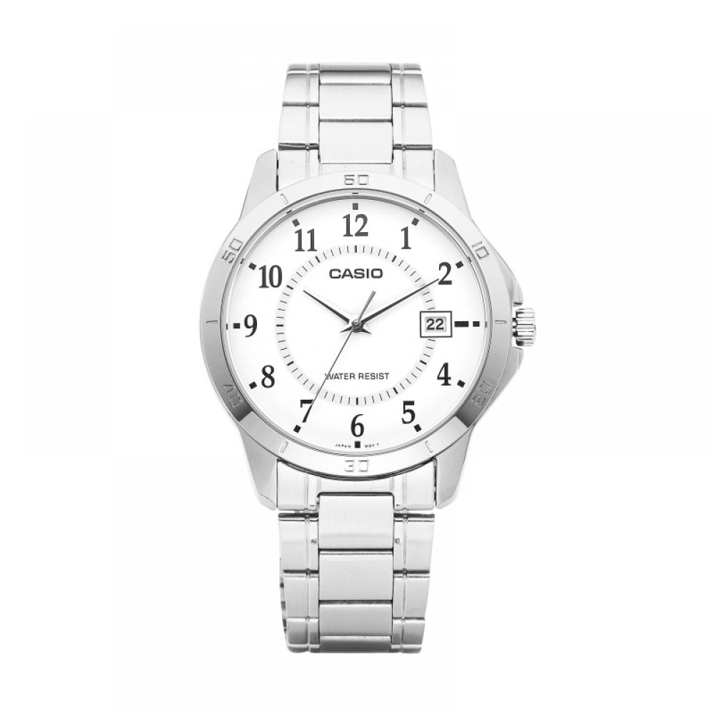 Casio Mtp V004d 7budf  Mtp V004d 7b  Analog Sat Student Male Metal Watch