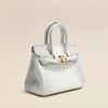 Borsa da donna in pelle sensazione nuova alla moda versatile a spalla a tracolla pattern coccodrillo borsa platino borsa a mano