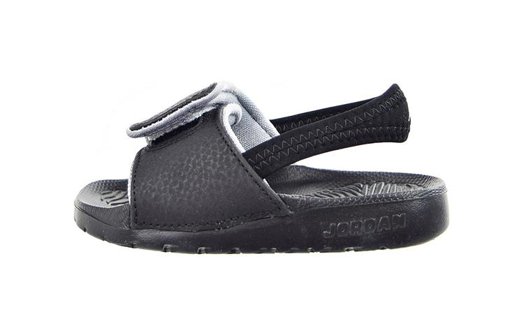 Jordan Hydro 6 Rutschfest Abriebfest Niedrig geschnitten Kleinkindschuhe Schwarz Baby und Kleinkind 881478-011 26 black