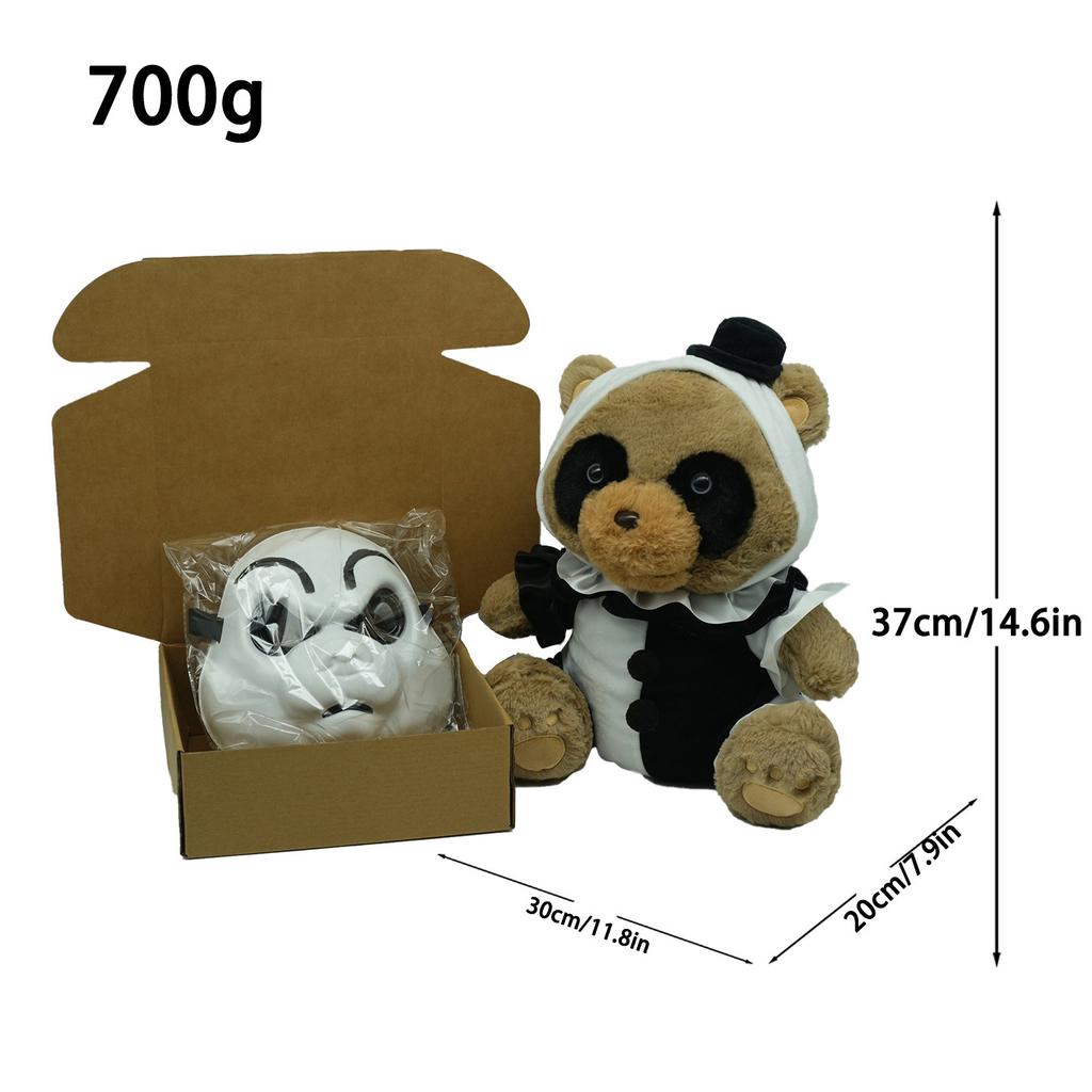 ScaryMovie Urlo Halloween Peluche Bambola Giocattolo Faccia da Fantasma Animale di Peluche Morbida Decorazione Regalo per le Feste 30cm