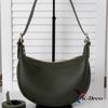 Bolsa de ombro transversal meia-lua bidirecional (5 cores)