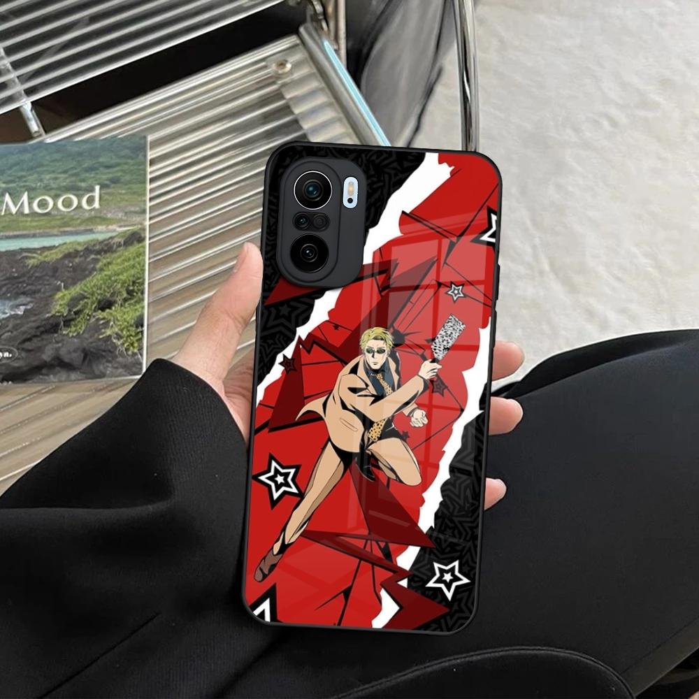 Kento Nanami Jujutsu Kaisen Phone Case for Xiaomi Redmi Note 14 13 12 11 Ultra Pro Lite 5G toughened glass Cover