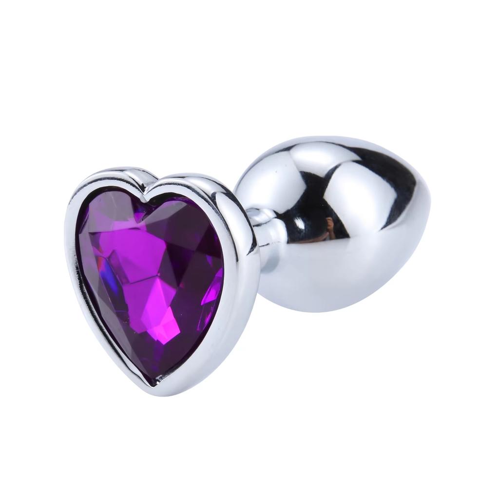 Metal Drop Anal Plug For Women Jewel Base Butt Plug G-point Massage Adult Sex Toys Male/Famale Gay