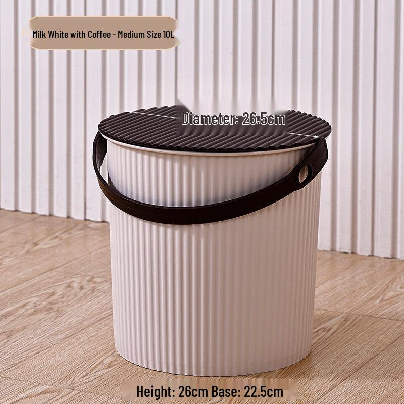 ZISIZ Утолщенный пластиковый табурет для душа с ведром