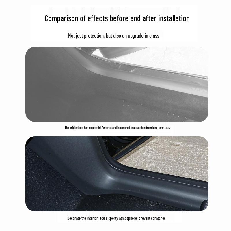 Refreshed Model Y TPE Front & Rear Anti-Kick Door Sill Plates