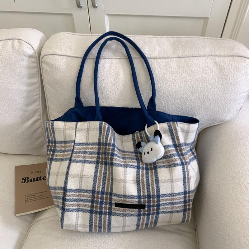 Retro Simple and Fashionable Large-capacity Tote Bag 2025 Casual Personalized Shoulder Bag Autumn and Winter New Women's Bag