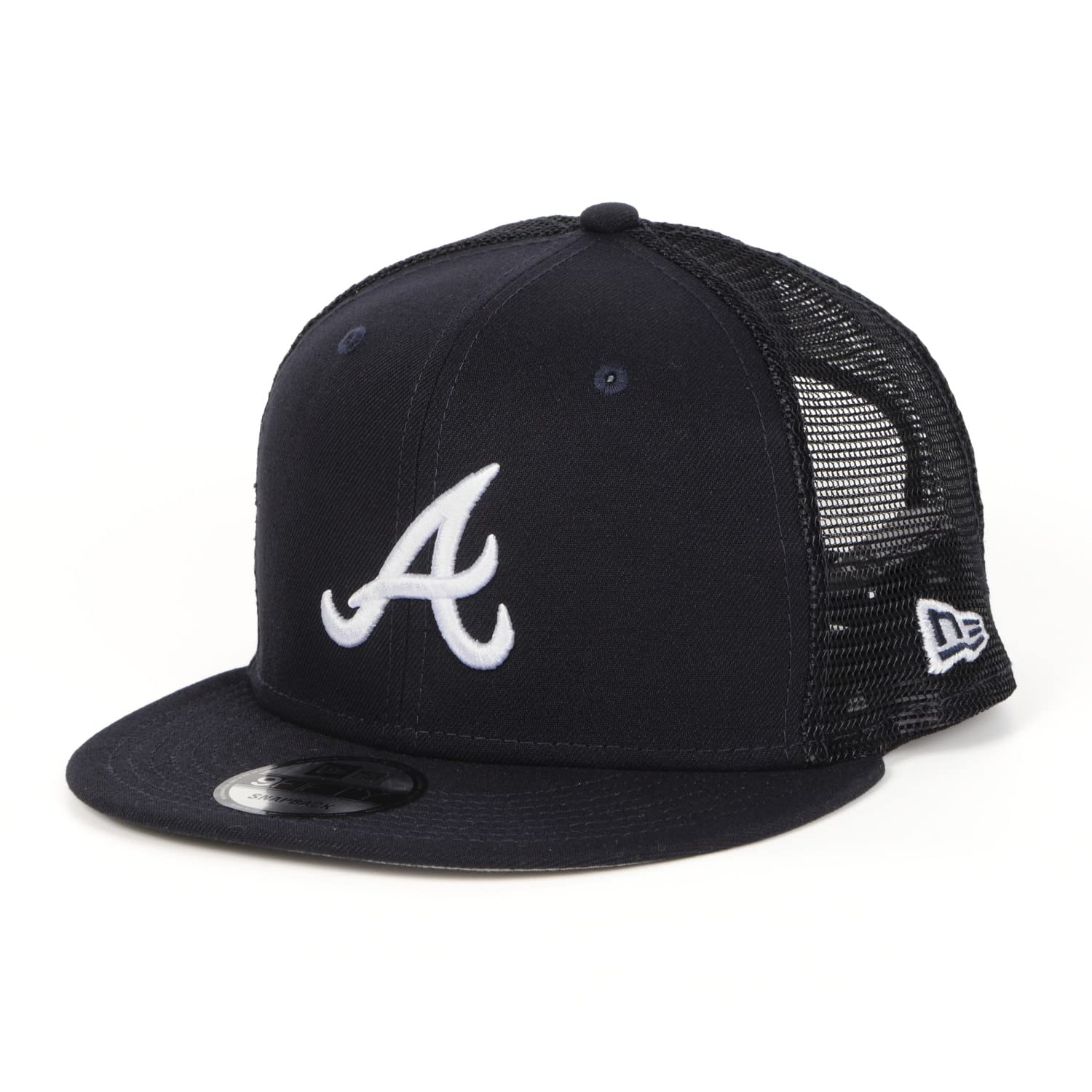 

New Era MLB Mesh Cap Snapback 9FIFTY Atlanta Braves Braves Free Size [New Era] Navy