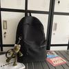 Schoolbag Trend Backpack Men's Simple Junior High School Student Large Capacity Travel Backpack Women's Japanese Versatile College Student Book