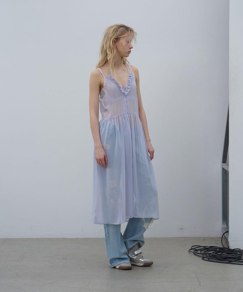 Lcdc Tm Mesh Frill Dress (Lavender)